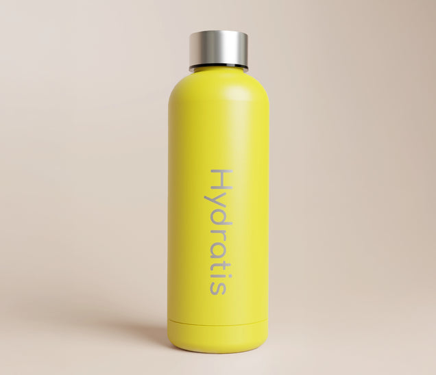 Gourde isotherme Jaune Hydratis