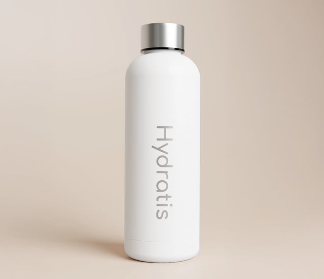 Gourde isotherme Blanche Hydratis