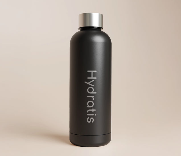Gourde isotherme Noire Hydratis